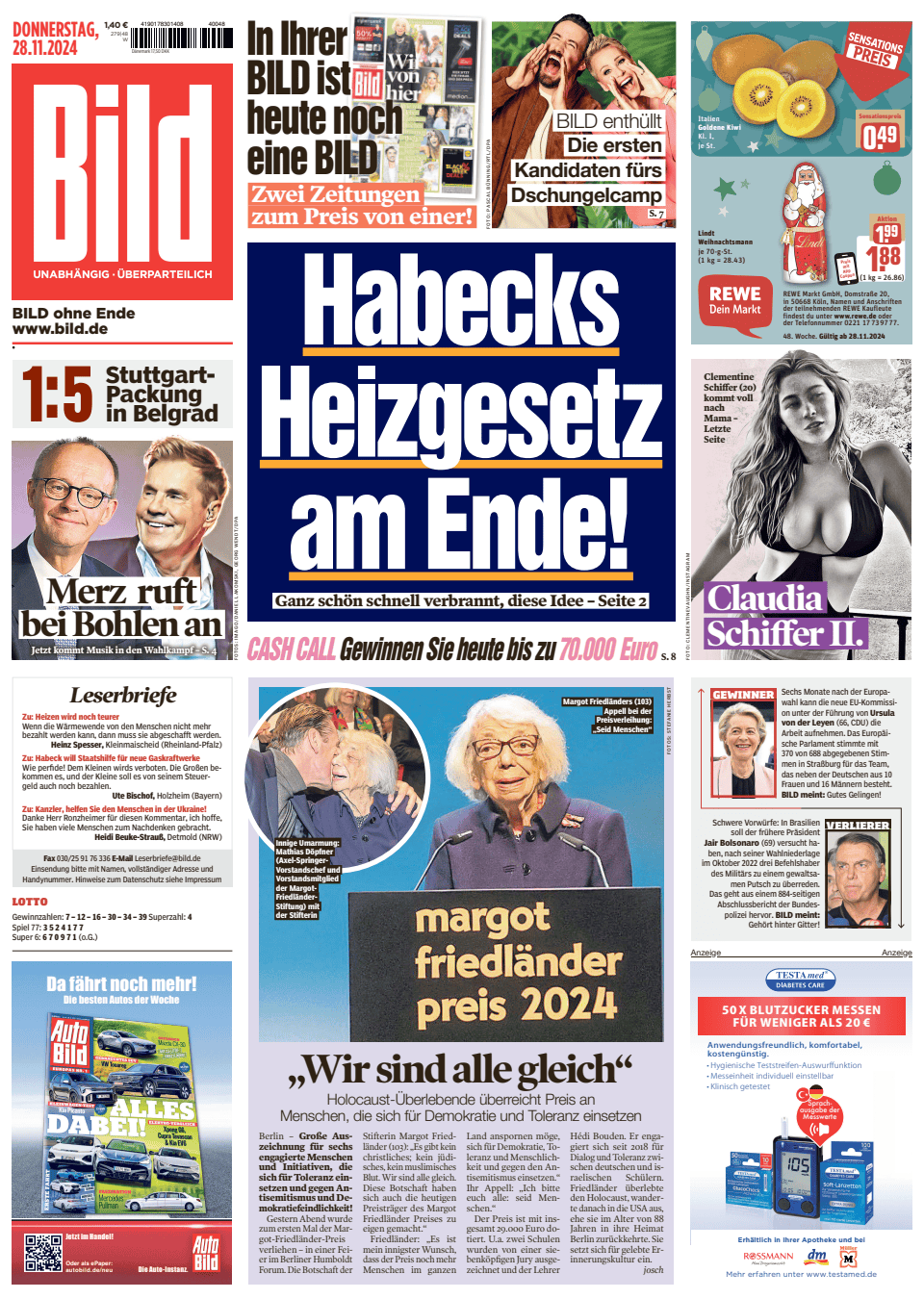 Prima-pagina-Bild-oggi-edizione-di-oggi-20241128