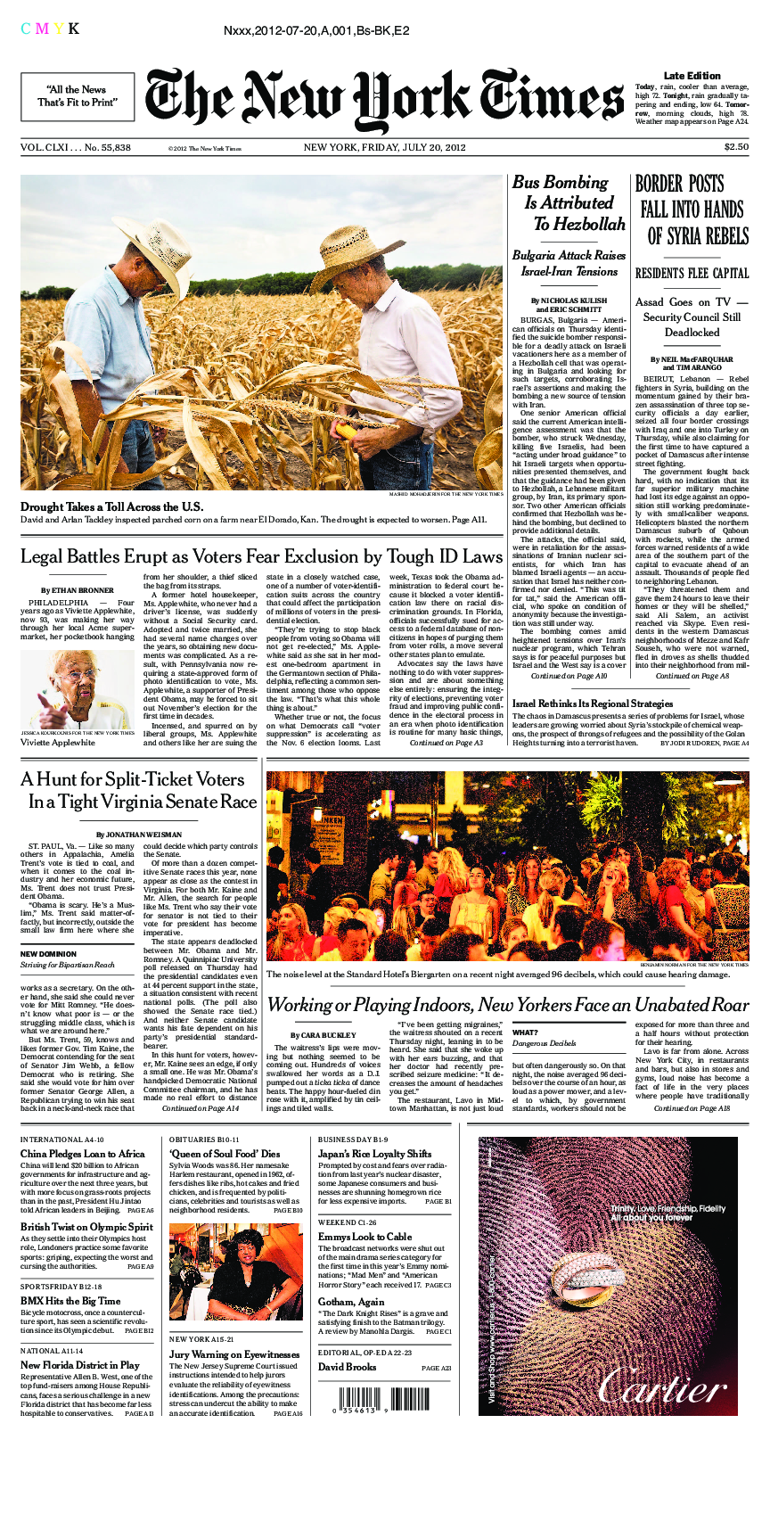 Prima-pagina-New-York-Times-del-2012-07-20