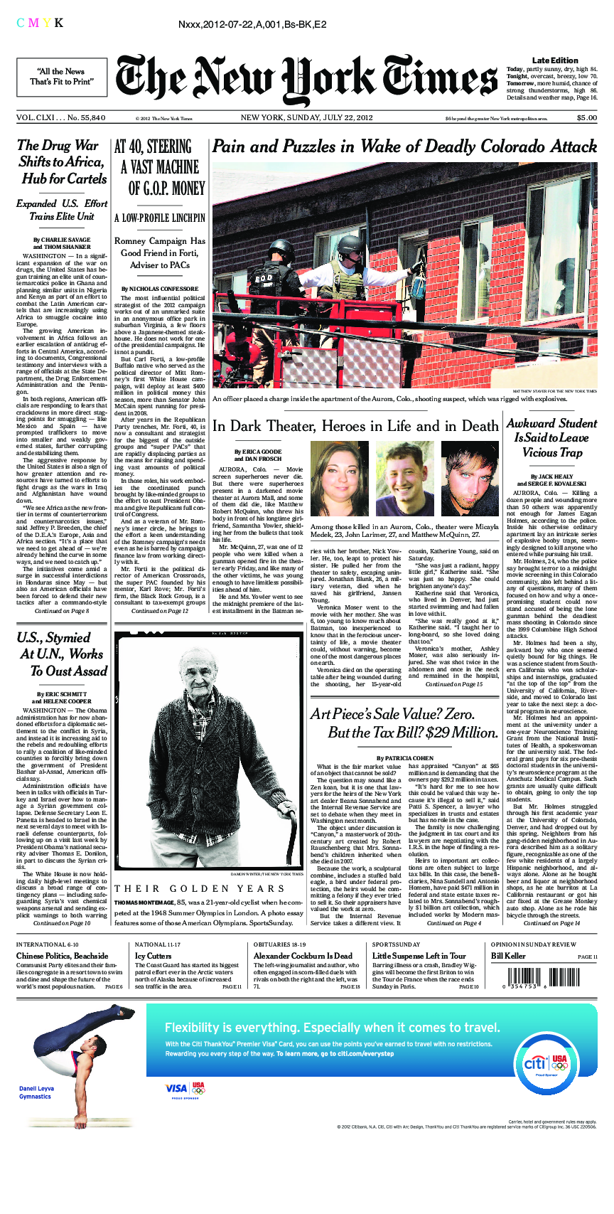 Prima-pagina-New-York-Times-del-2012-07-22