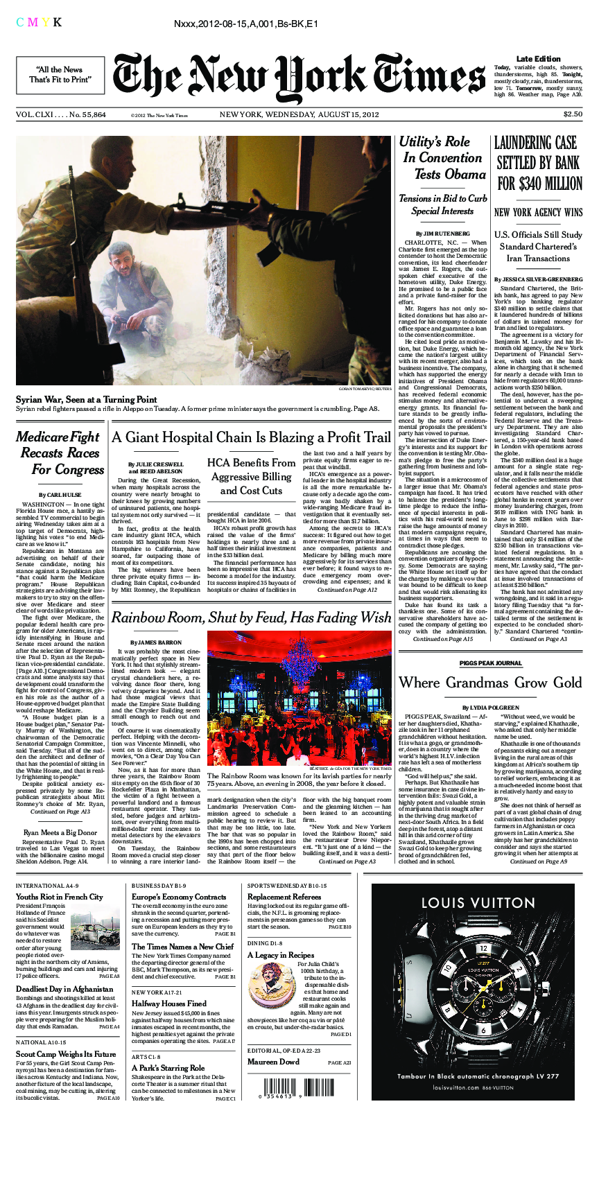 Prima-pagina-New-York-Times-del-2012-08-15