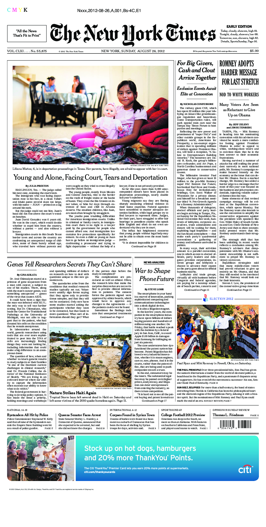 Prima-pagina-New-York-Times-del-2012-08-26