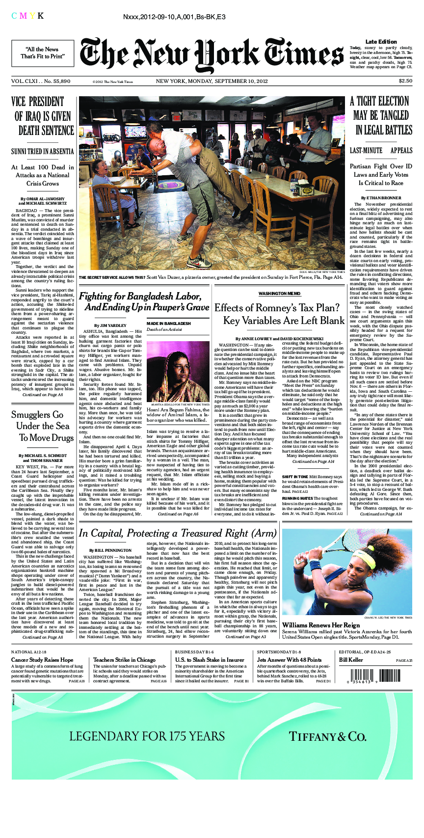 Prima-pagina-New-York-Times-del-2012-09-10