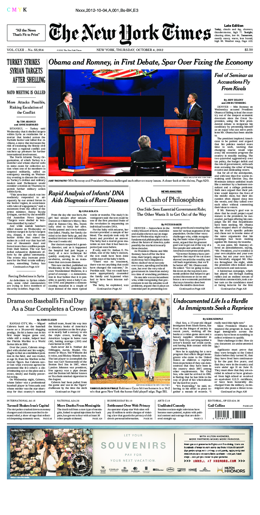 Prima-pagina-New-York-Times-del-2012-10-04