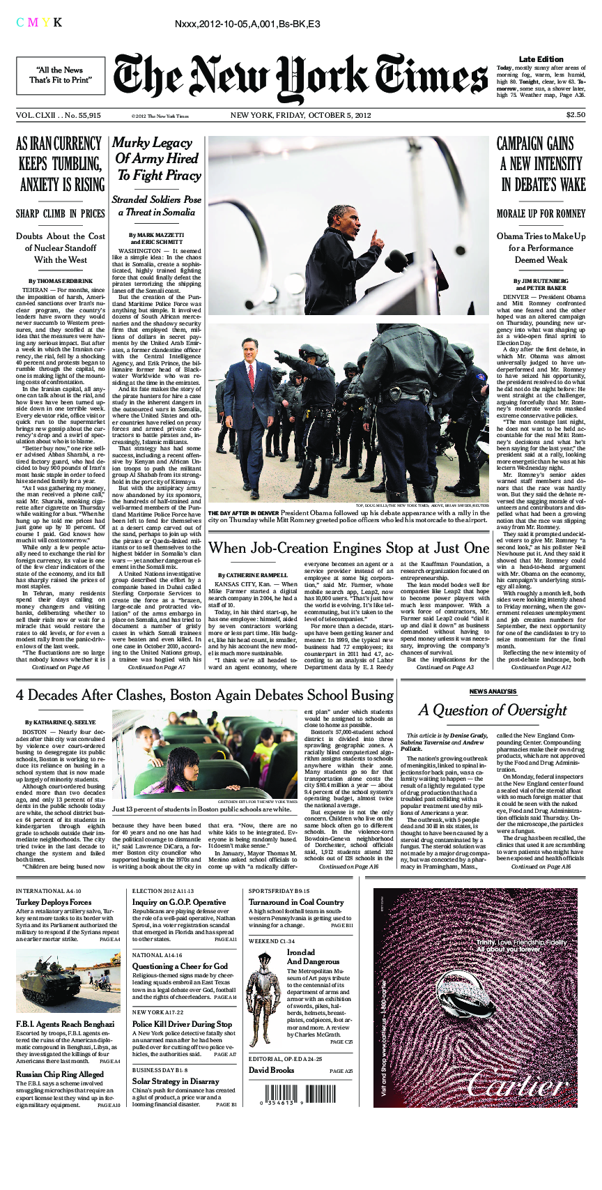 Prima-pagina-New-York-Times-del-2012-10-05