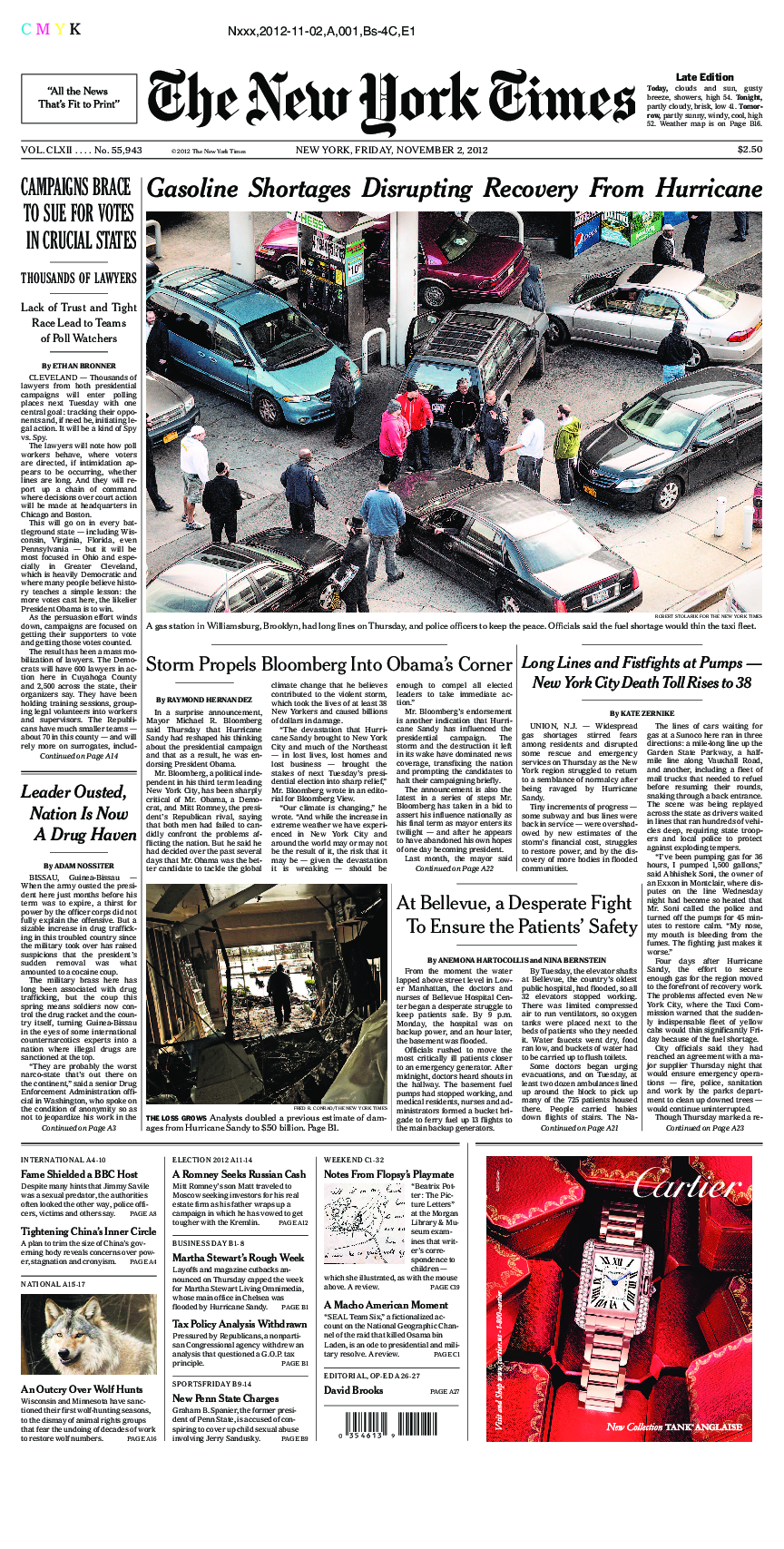 Prima-pagina-New-York-Times-del-2012-11-02