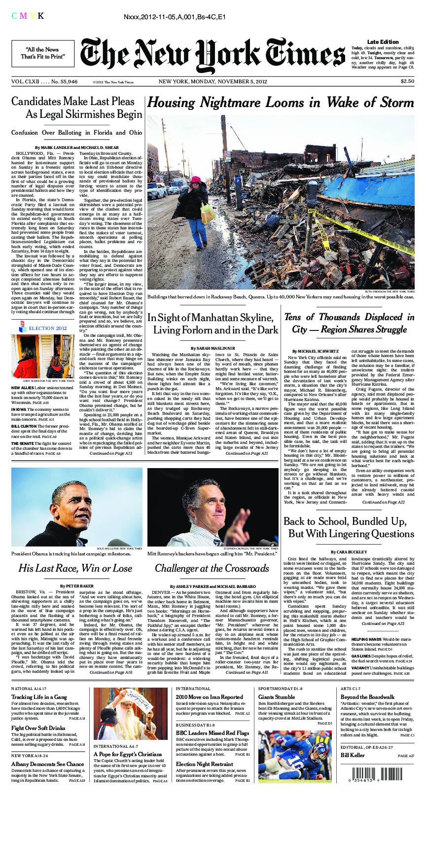 Prima-pagina-New-York-Times-del-2012-11-05