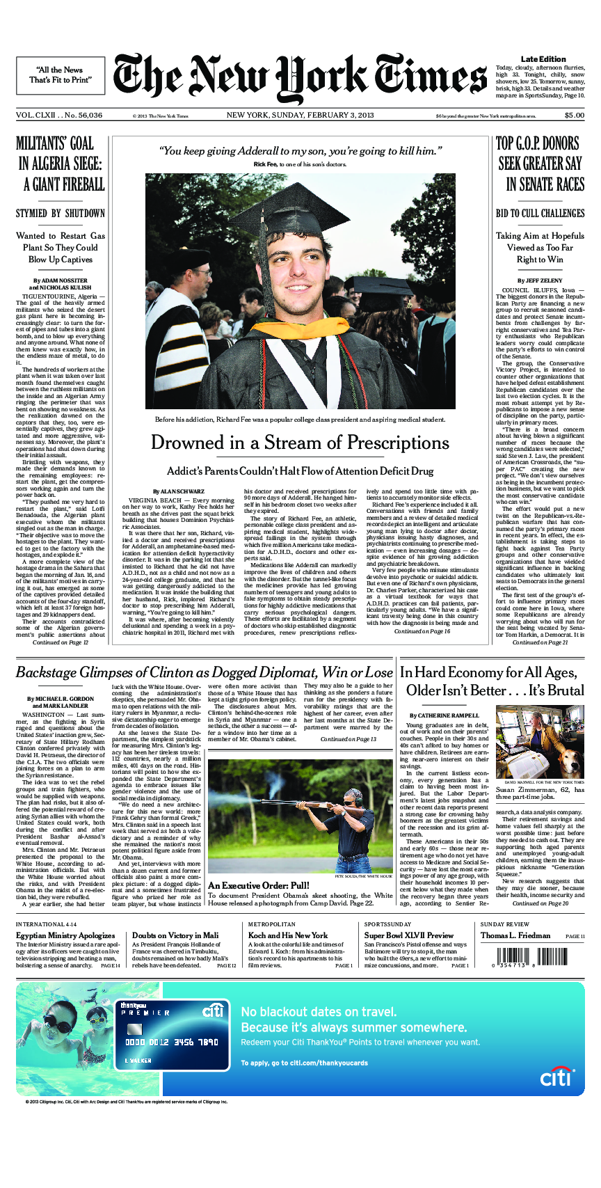 Prima-pagina-New-York-Times-del-2013-02-03