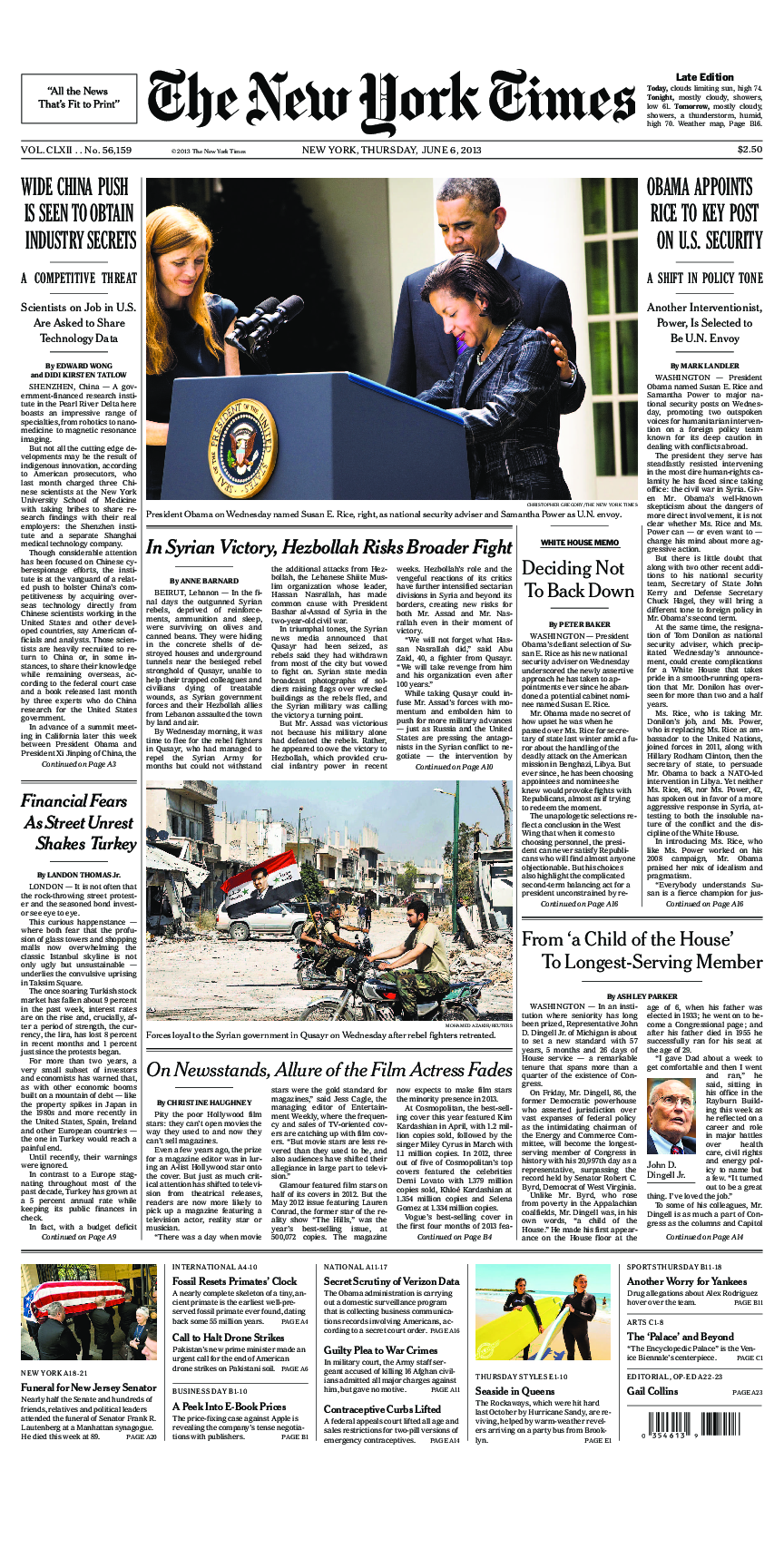 Prima-pagina-New-York-Times-del-2013-06-06