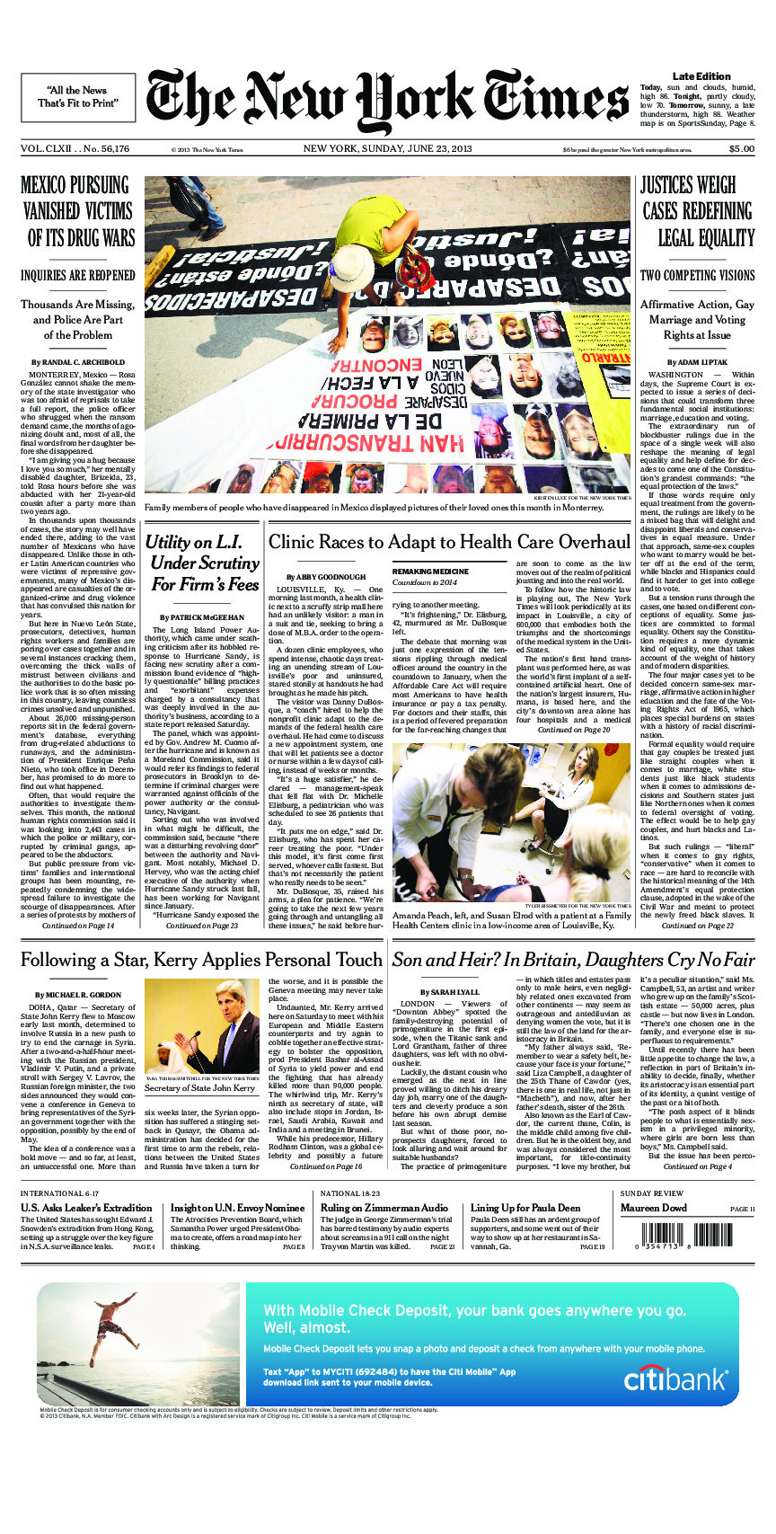 Prima-pagina-New-York-Times-del-2013-06-23