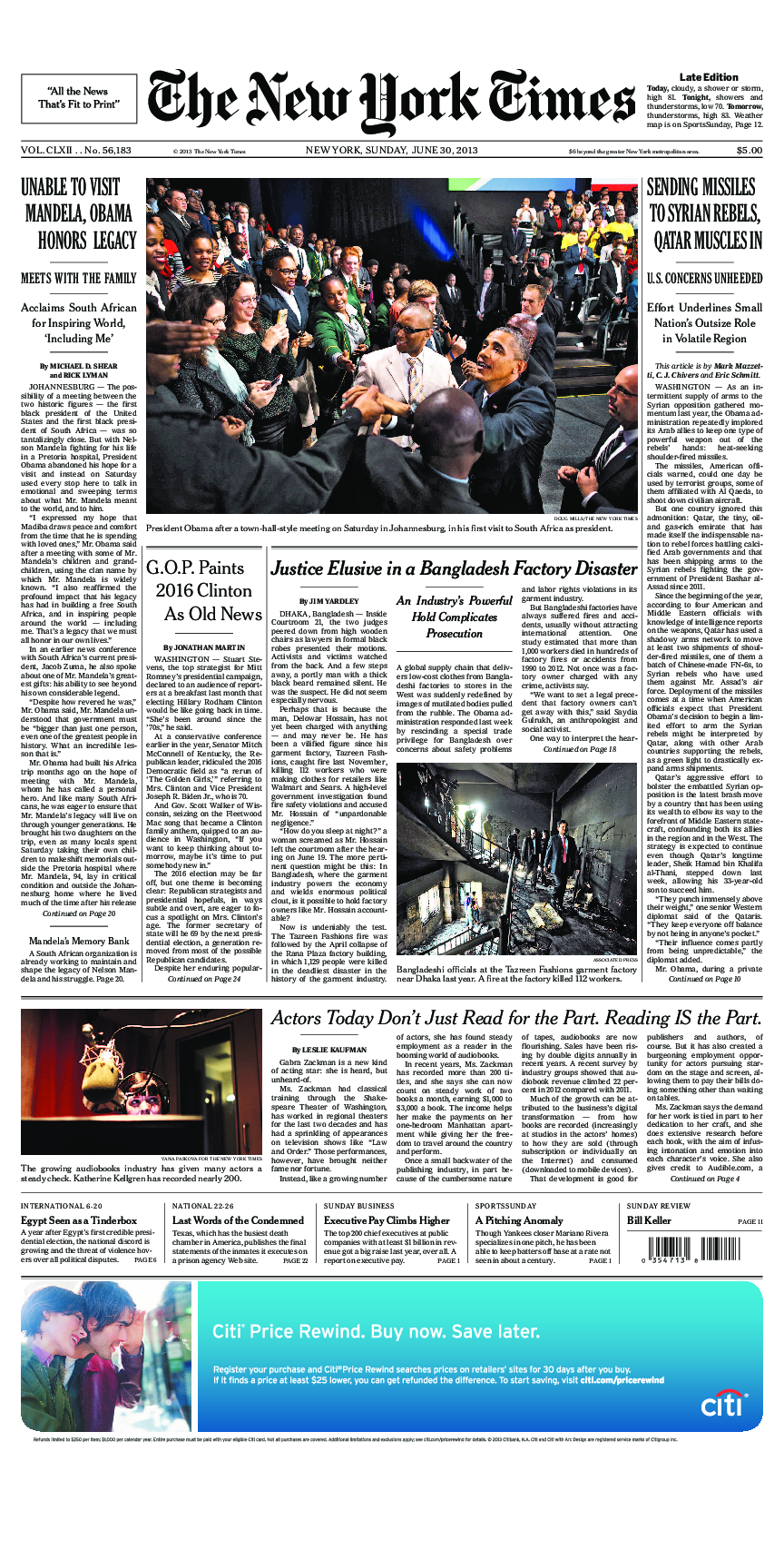 Prima-pagina-New-York-Times-del-2013-06-30