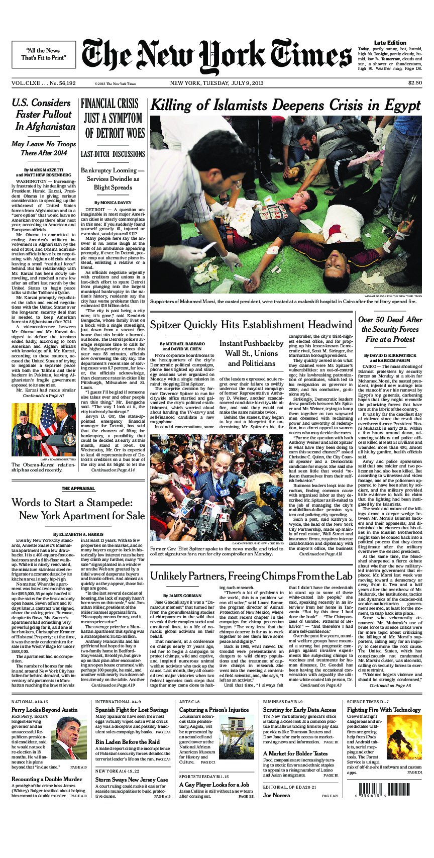 Prima-pagina-New-York-Times-del-2013-07-09