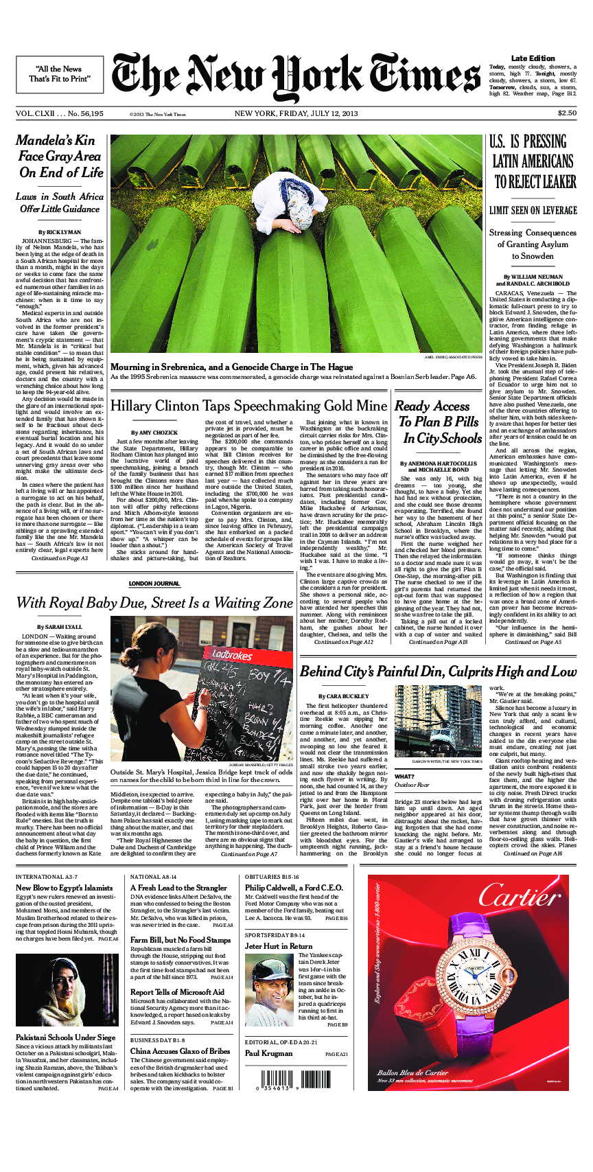 Prima-pagina-New-York-Times-del-2013-07-12