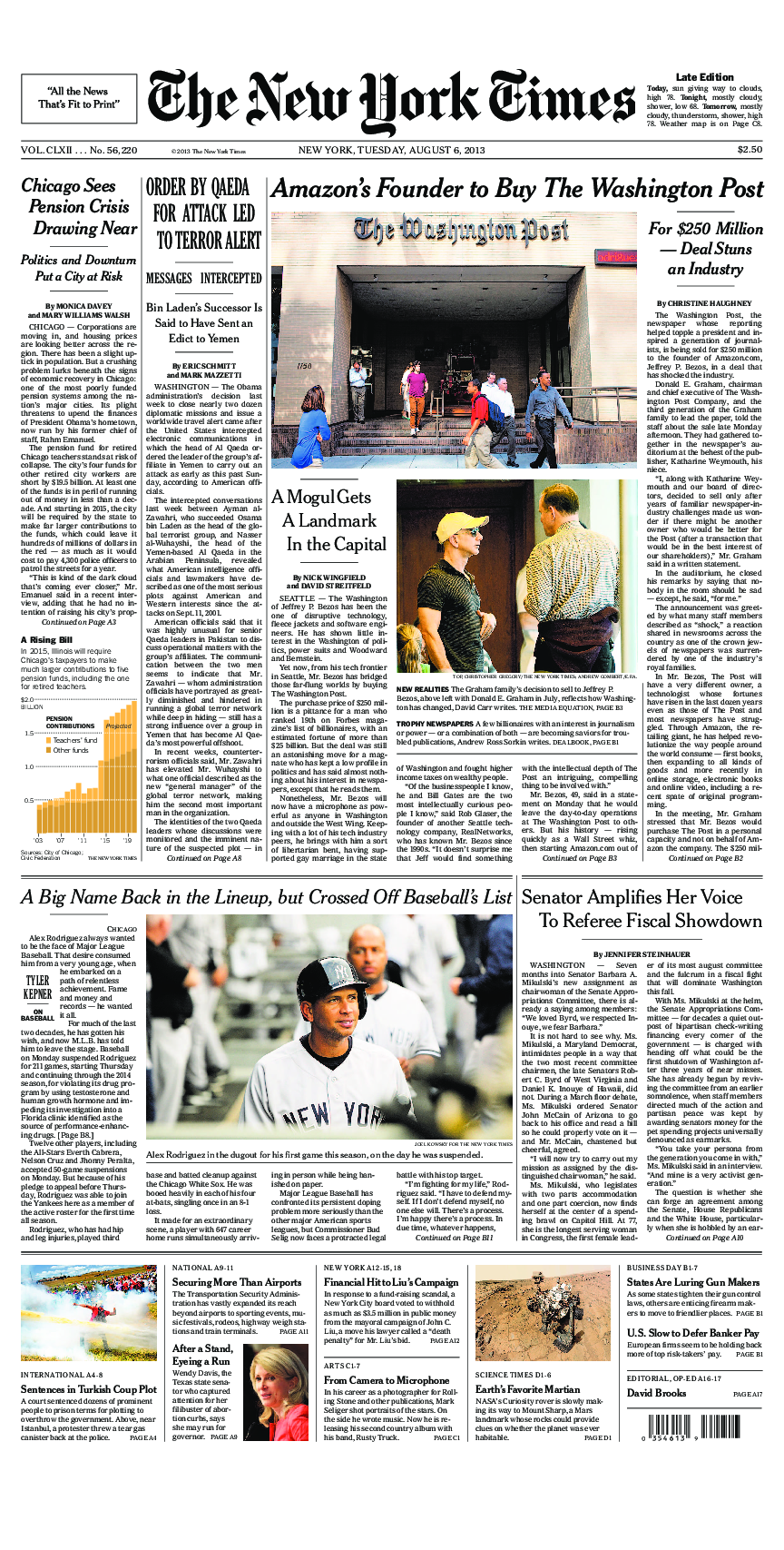 Prima-pagina-New-York-Times-del-2013-08-06