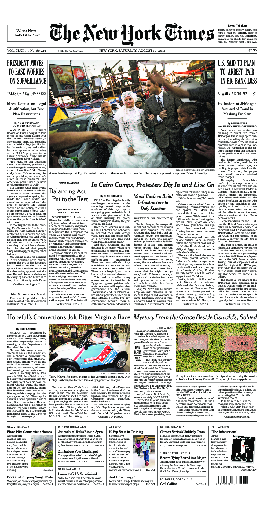 Prima-pagina-New-York-Times-del-2013-08-10