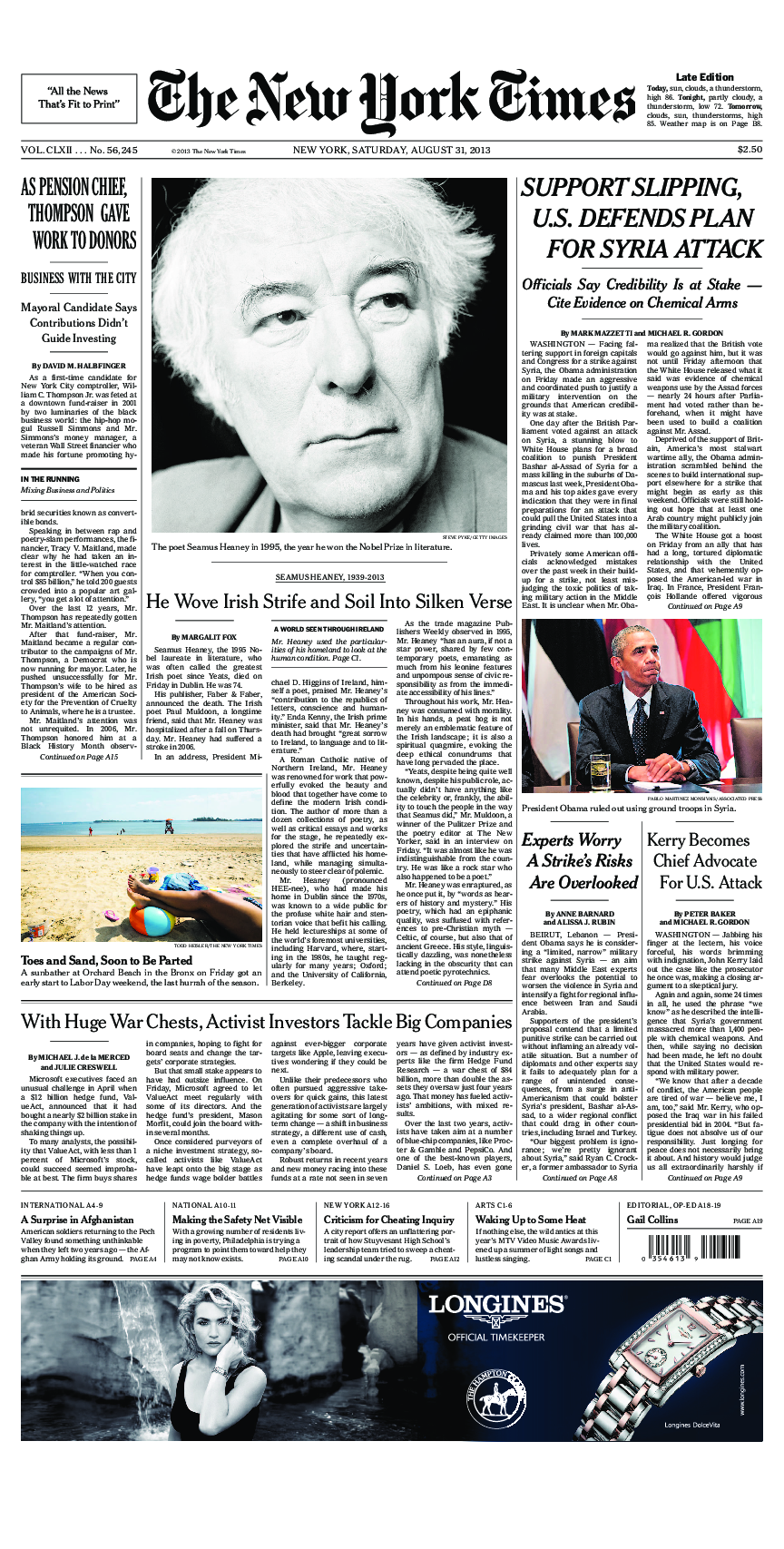 Prima-pagina-New-York-Times-del-2013-08-31