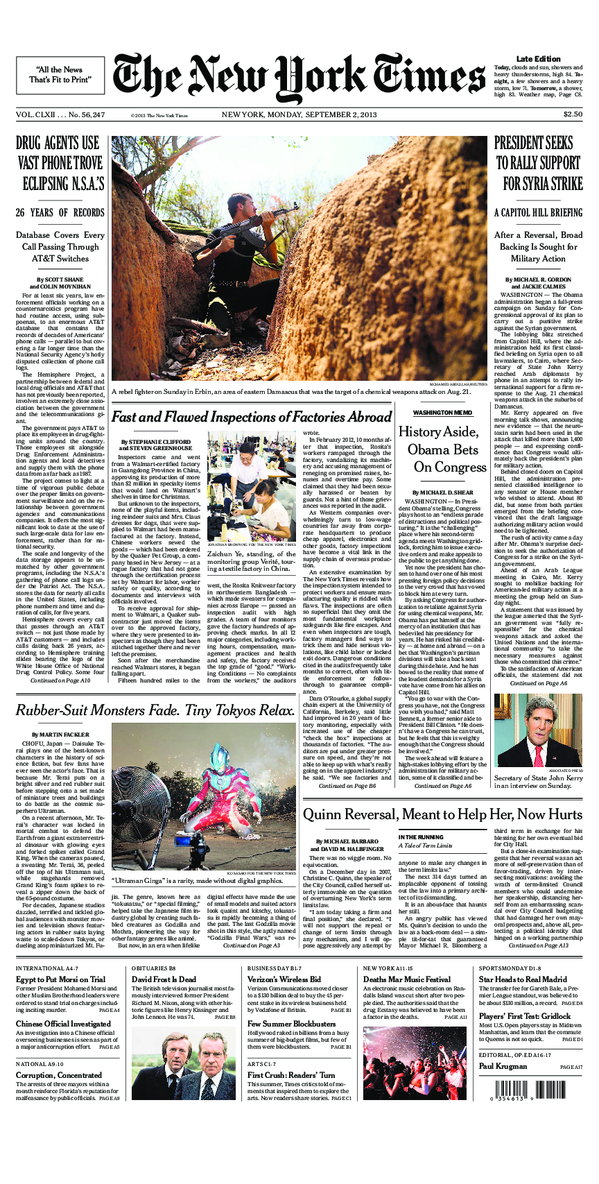 Prima-pagina-New-York-Times-del-2013-09-02