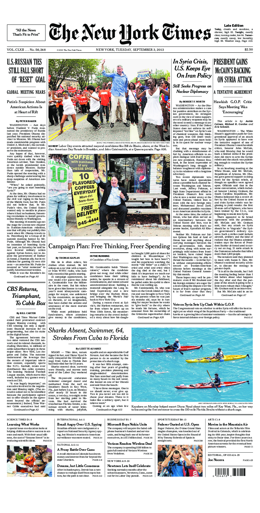 Prima-pagina-New-York-Times-del-2013-09-03