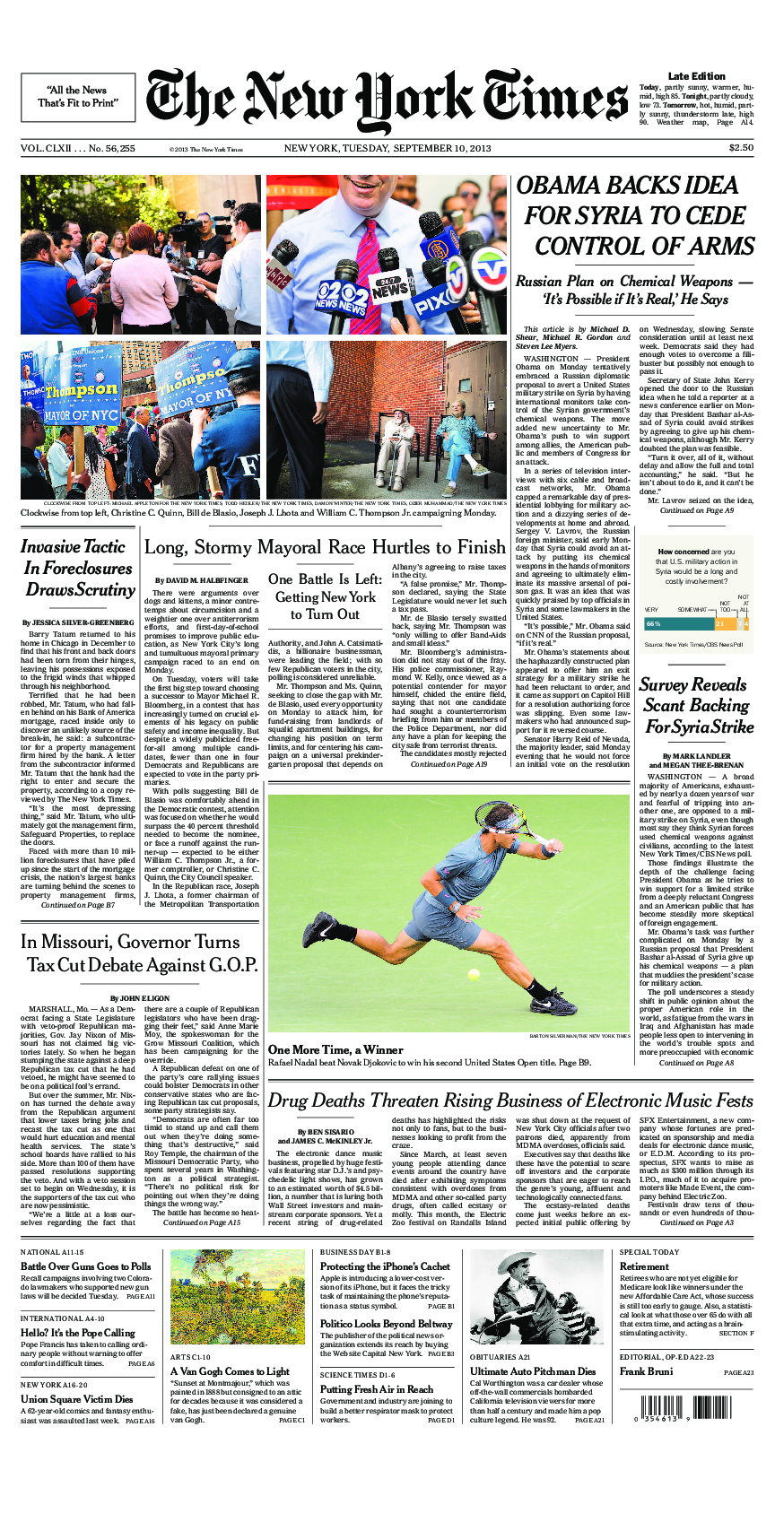 Prima-pagina-New-York-Times-del-2013-09-10