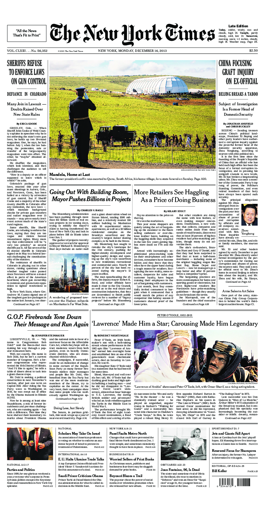 Prima-pagina-New-York-Times-del-2013-12-16