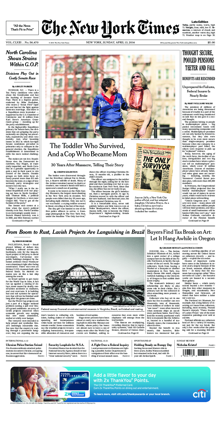 Prima-pagina-New-York-Times-del-2014-04-13