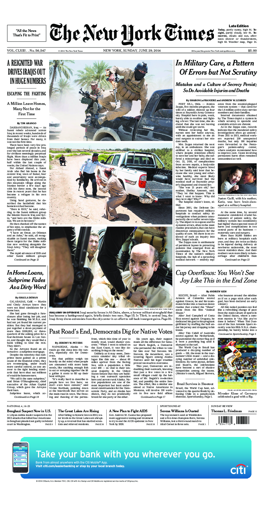 Prima-pagina-New-York-Times-del-2014-06-29