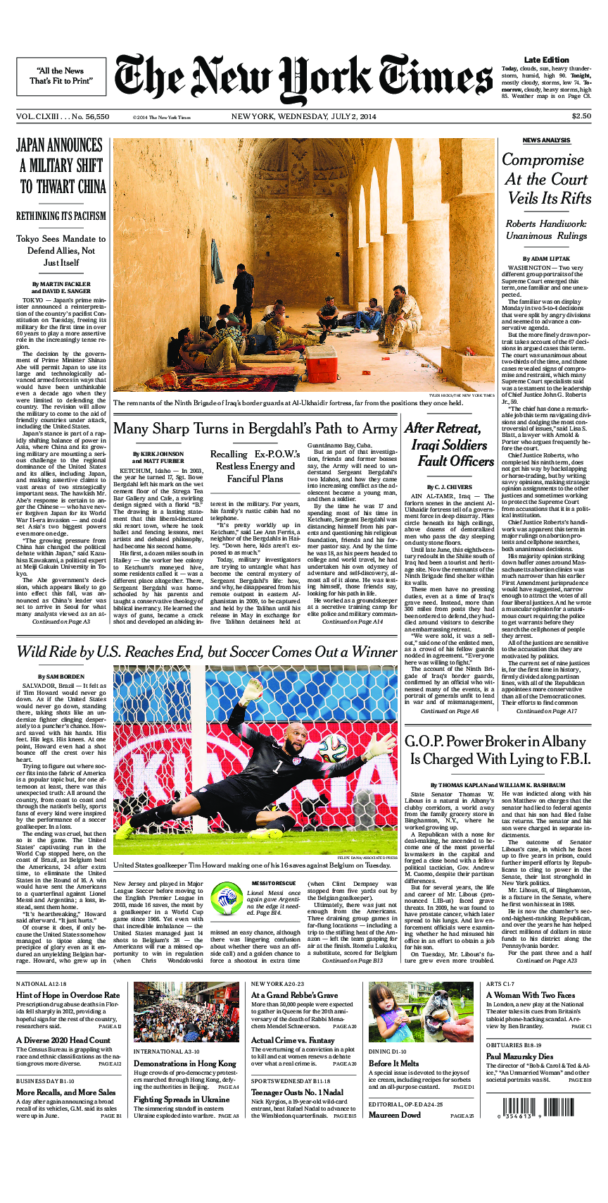 Prima-pagina-New-York-Times-del-2014-07-02