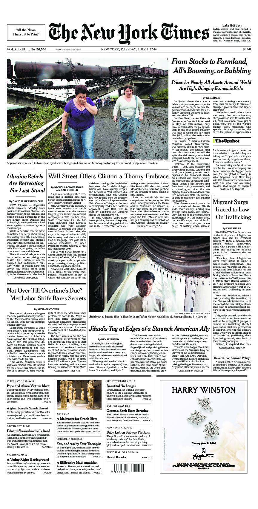 Prima-pagina-New-York-Times-del-2014-07-08