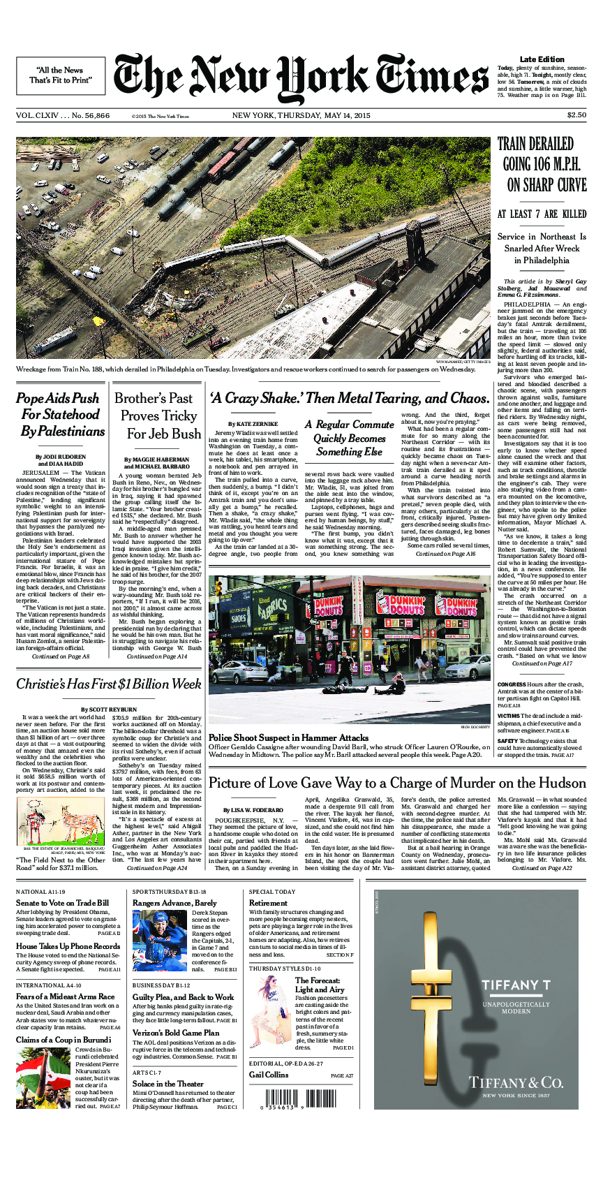 Prima-pagina-New-York-Times-del-2015-05-14