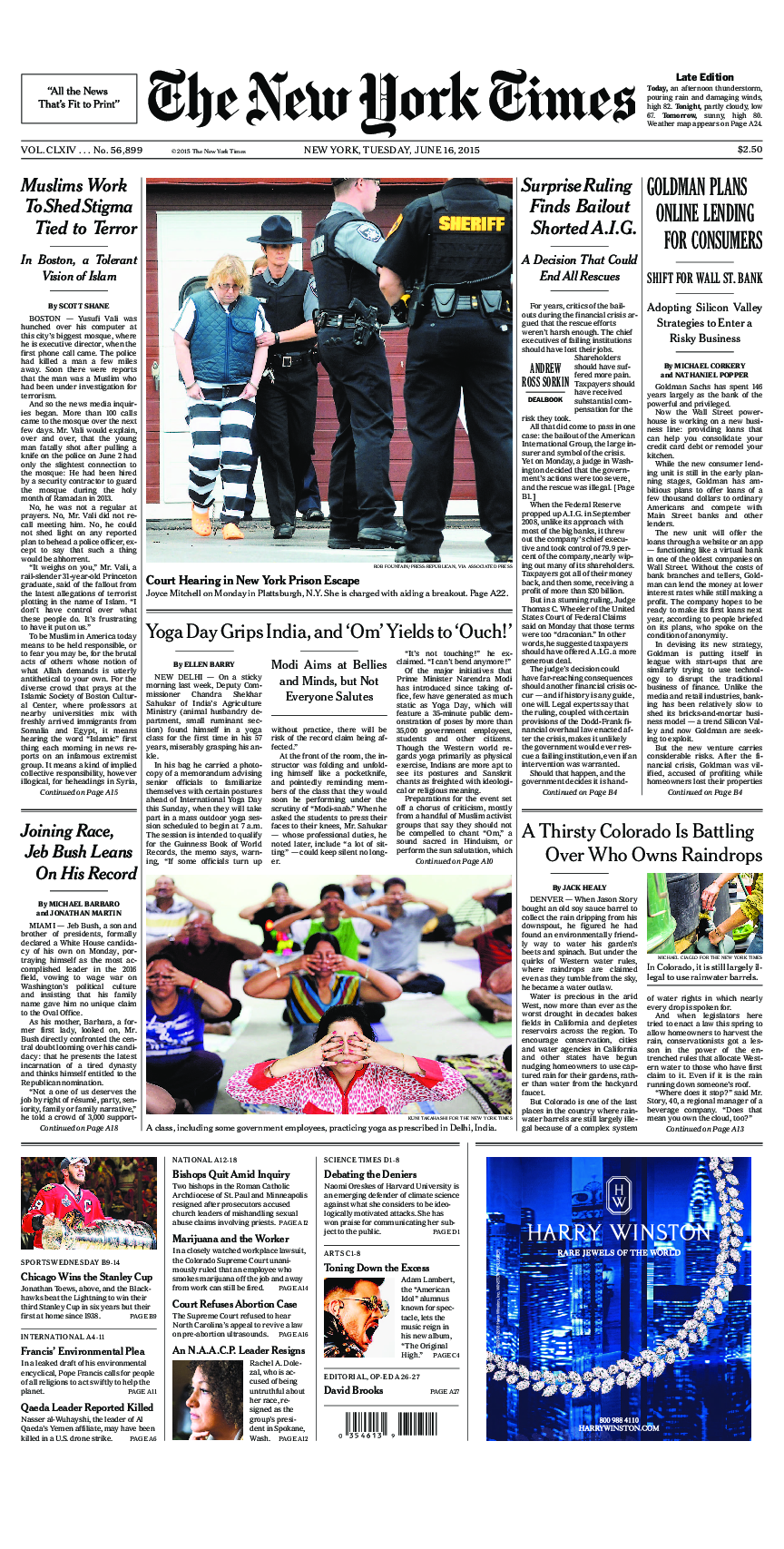 Prima-pagina-New-York-Times-del-2015-06-16