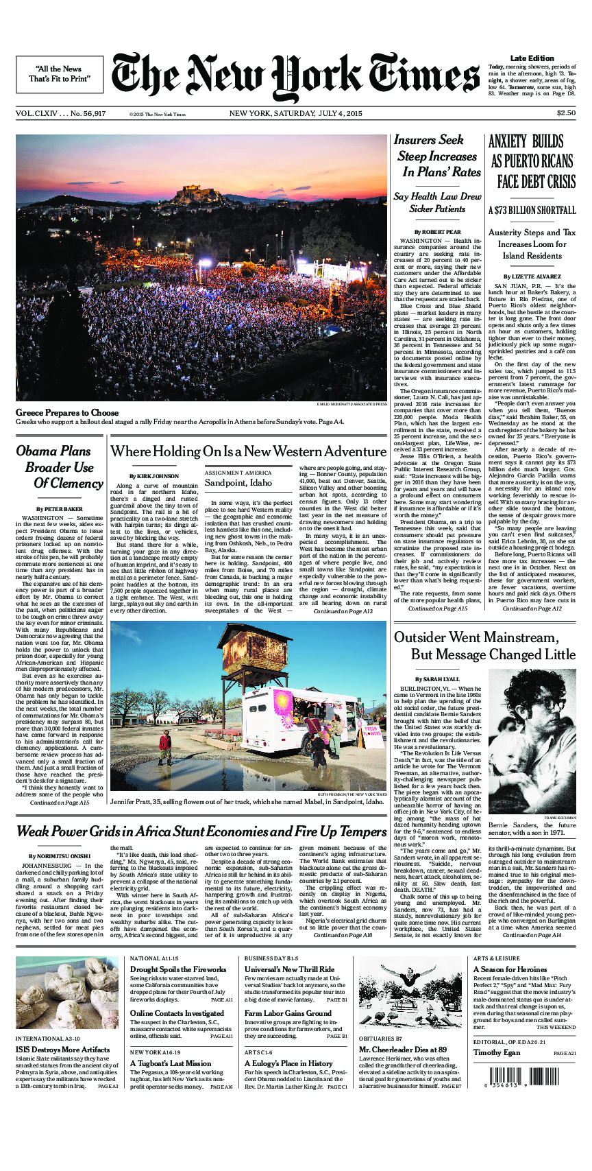 Prima-pagina-New-York-Times-del-2015-07-04