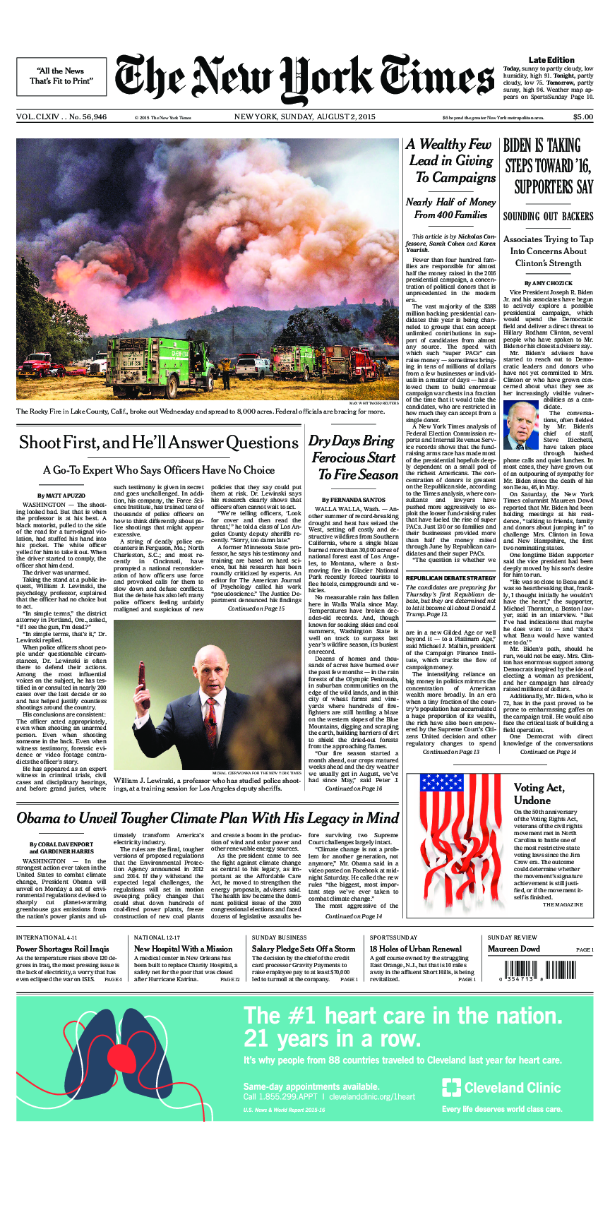 Prima-pagina-New-York-Times-del-2015-08-02