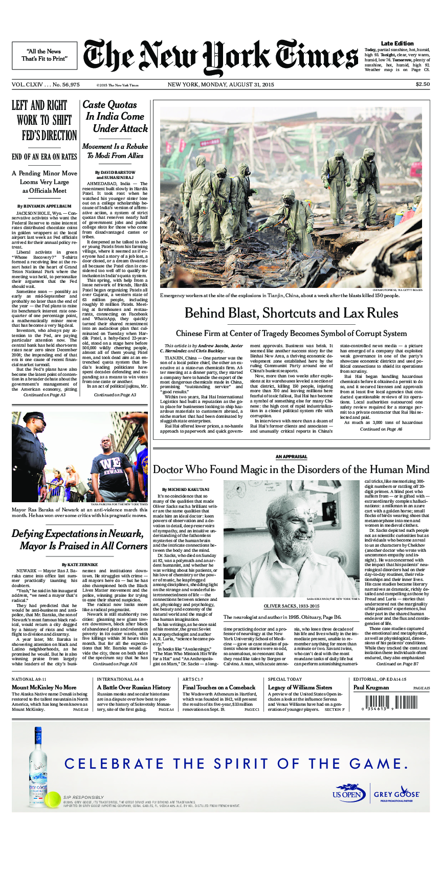 Prima-pagina-New-York-Times-del-2015-08-31