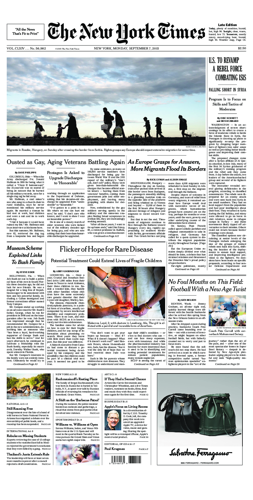 Prima-pagina-New-York-Times-del-2015-09-07