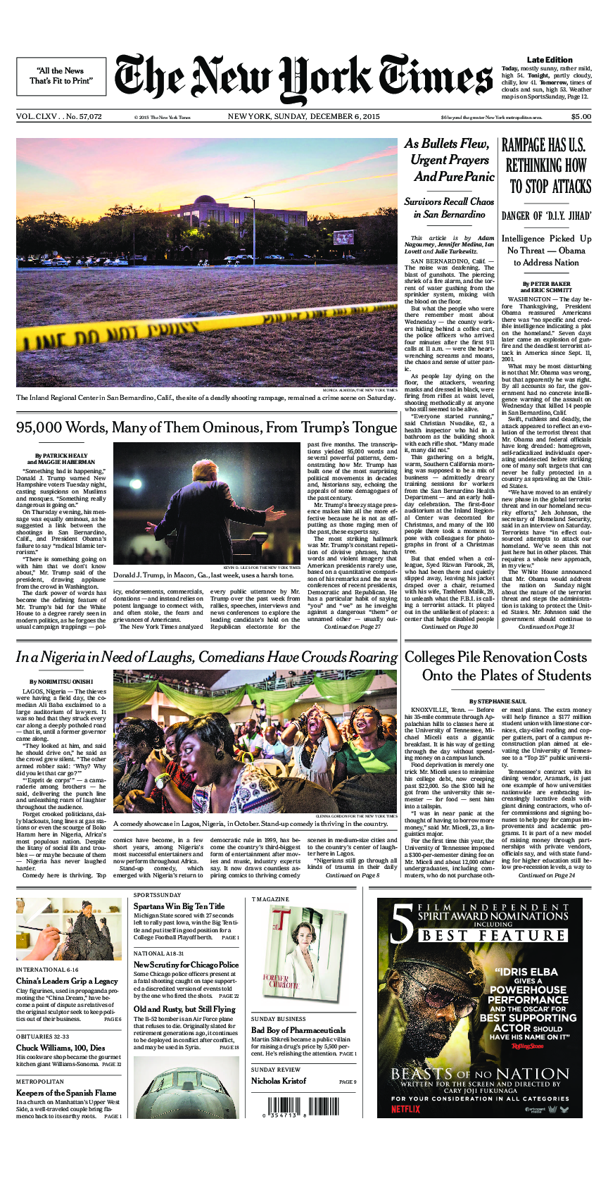 Prima-pagina-New-York-Times-del-2015-12-06