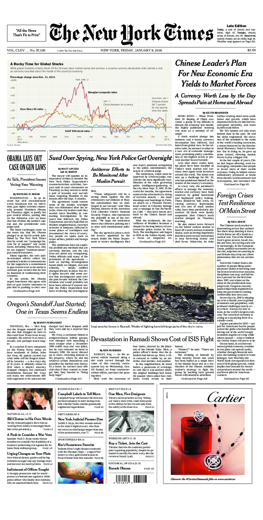 Prima-pagina-New-York-Times-del-2016-01-08