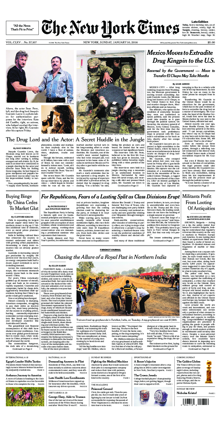 Prima-pagina-New-York-Times-del-2016-01-10