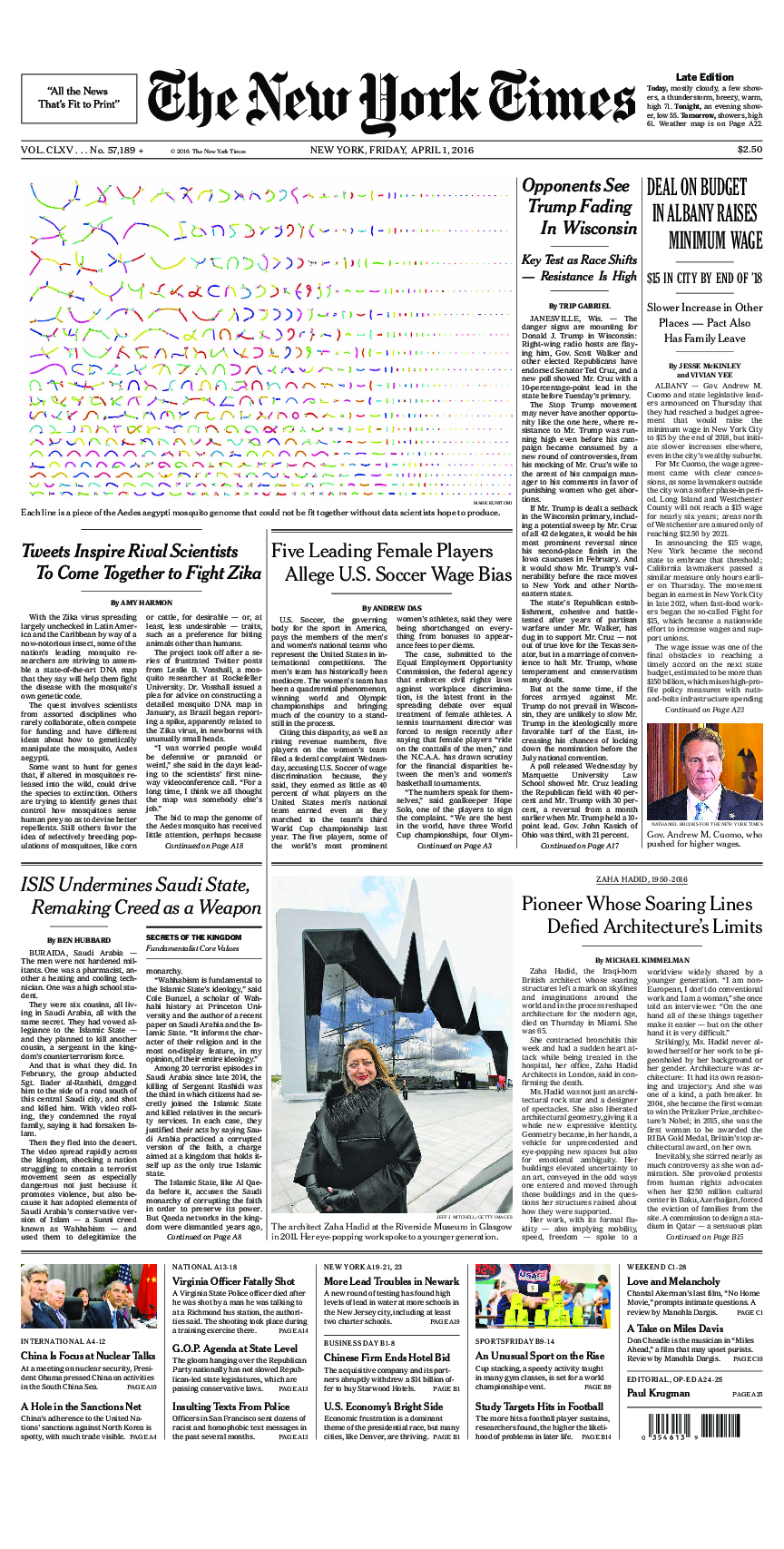 Prima-pagina-New-York-Times-del-2016-04-01