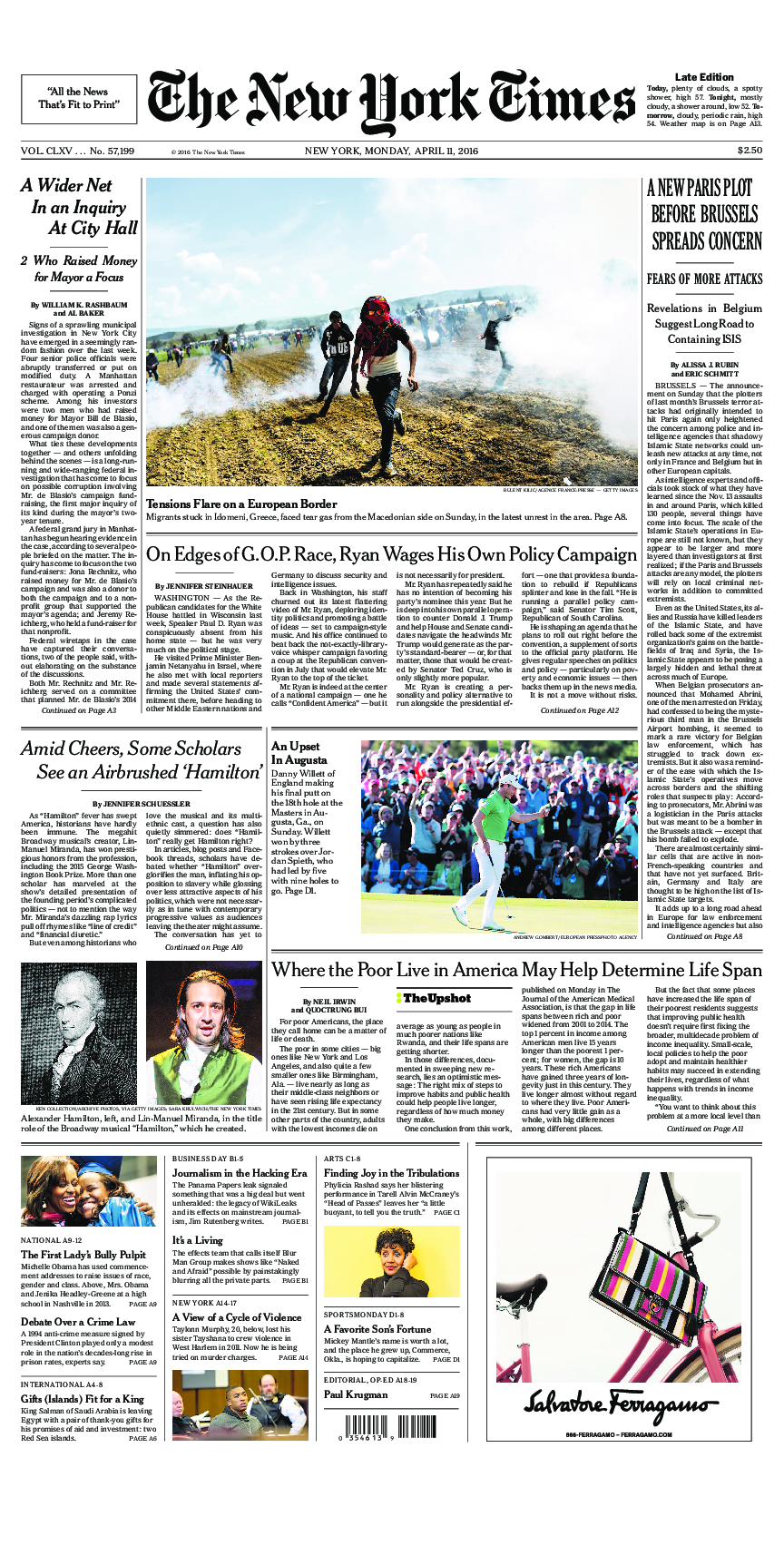 Prima-pagina-New-York-Times-del-2016-04-11