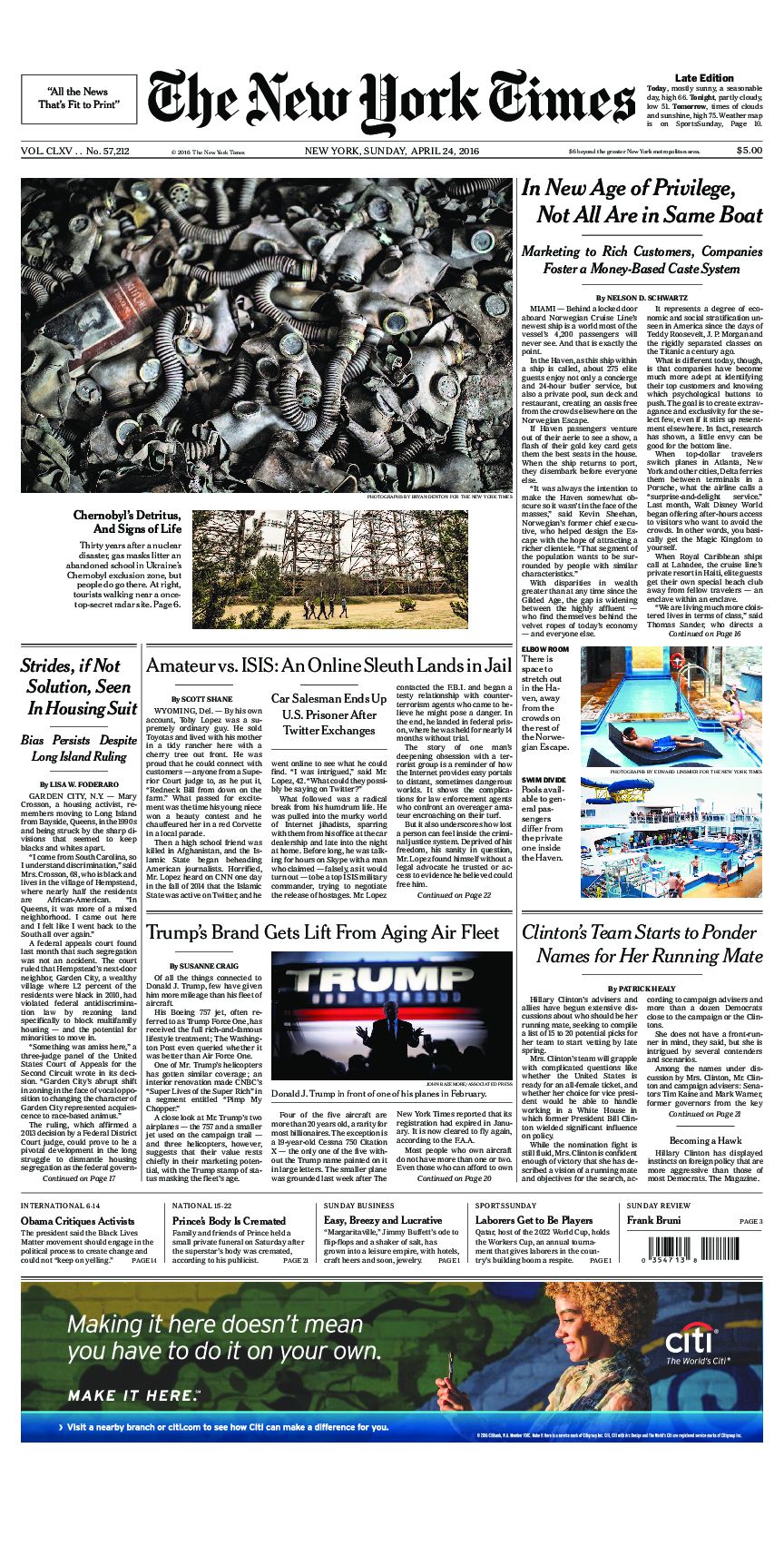 Prima-pagina-New-York-Times-del-2016-04-24