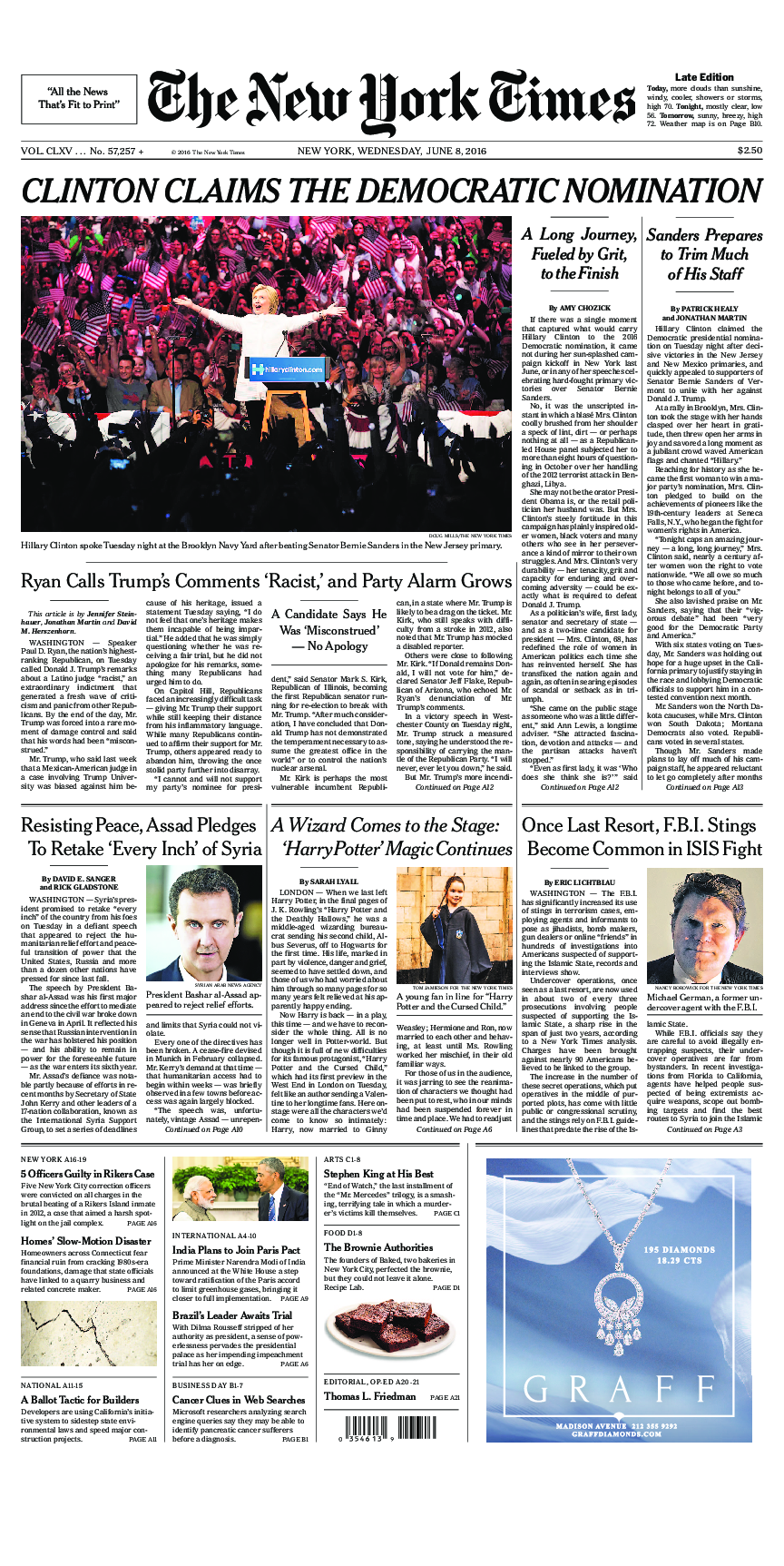 Prima-pagina-New-York-Times-del-2016-06-08