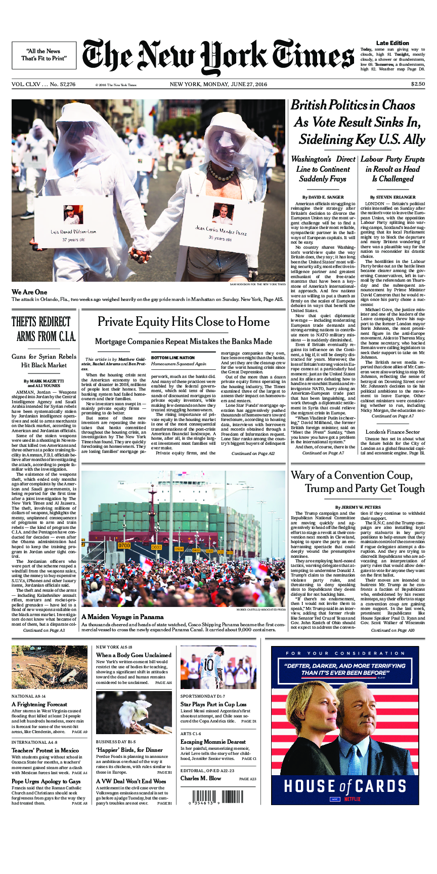 Prima-pagina-New-York-Times-del-2016-06-27