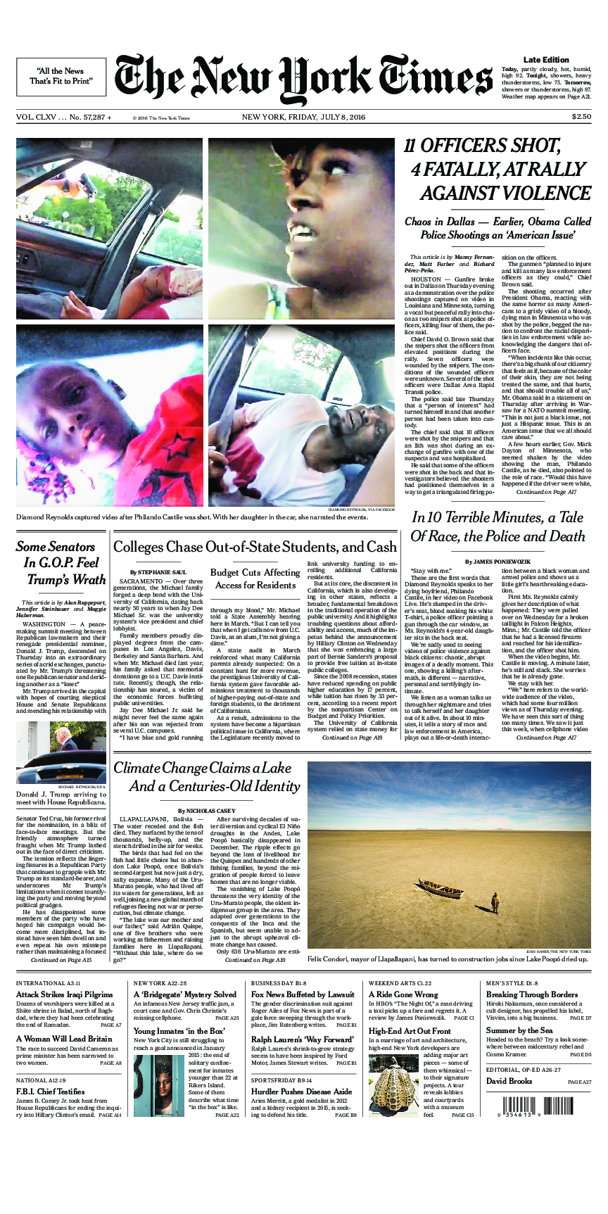 Prima-pagina-New-York-Times-del-2016-07-08