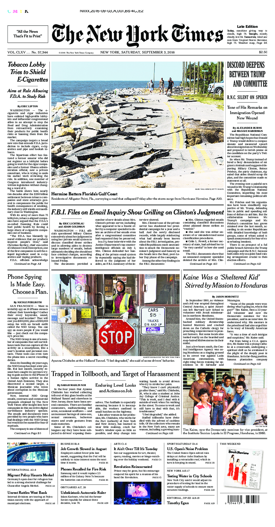 Prima-pagina-New-York-Times-del-2016-09-03