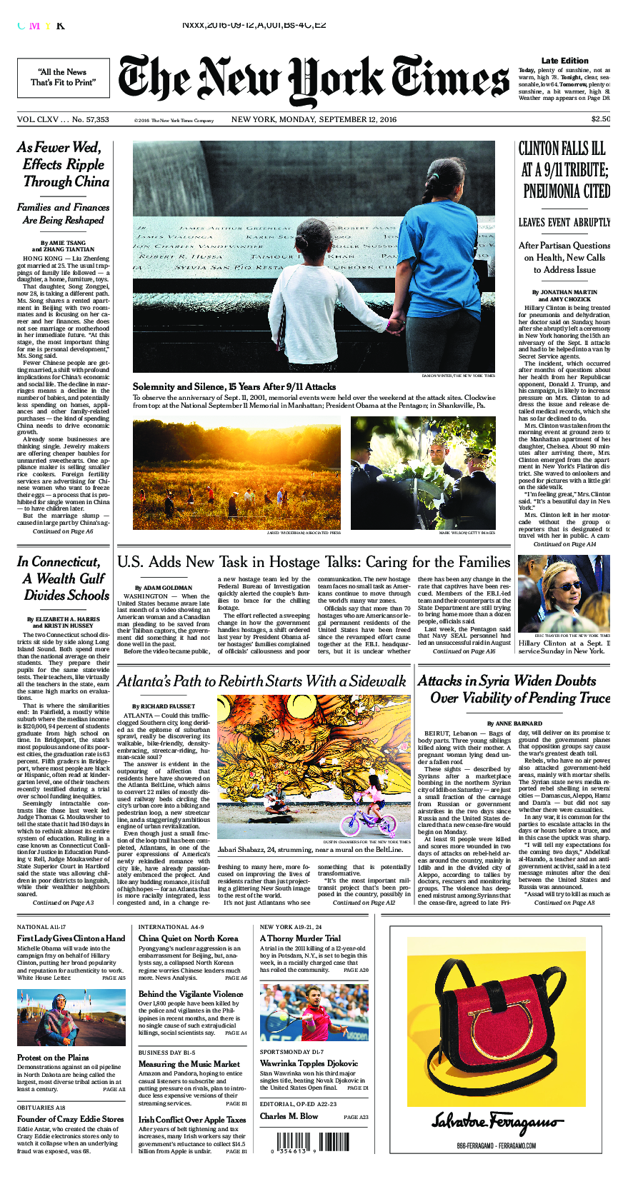 Prima-pagina-New-York-Times-del-2016-09-12