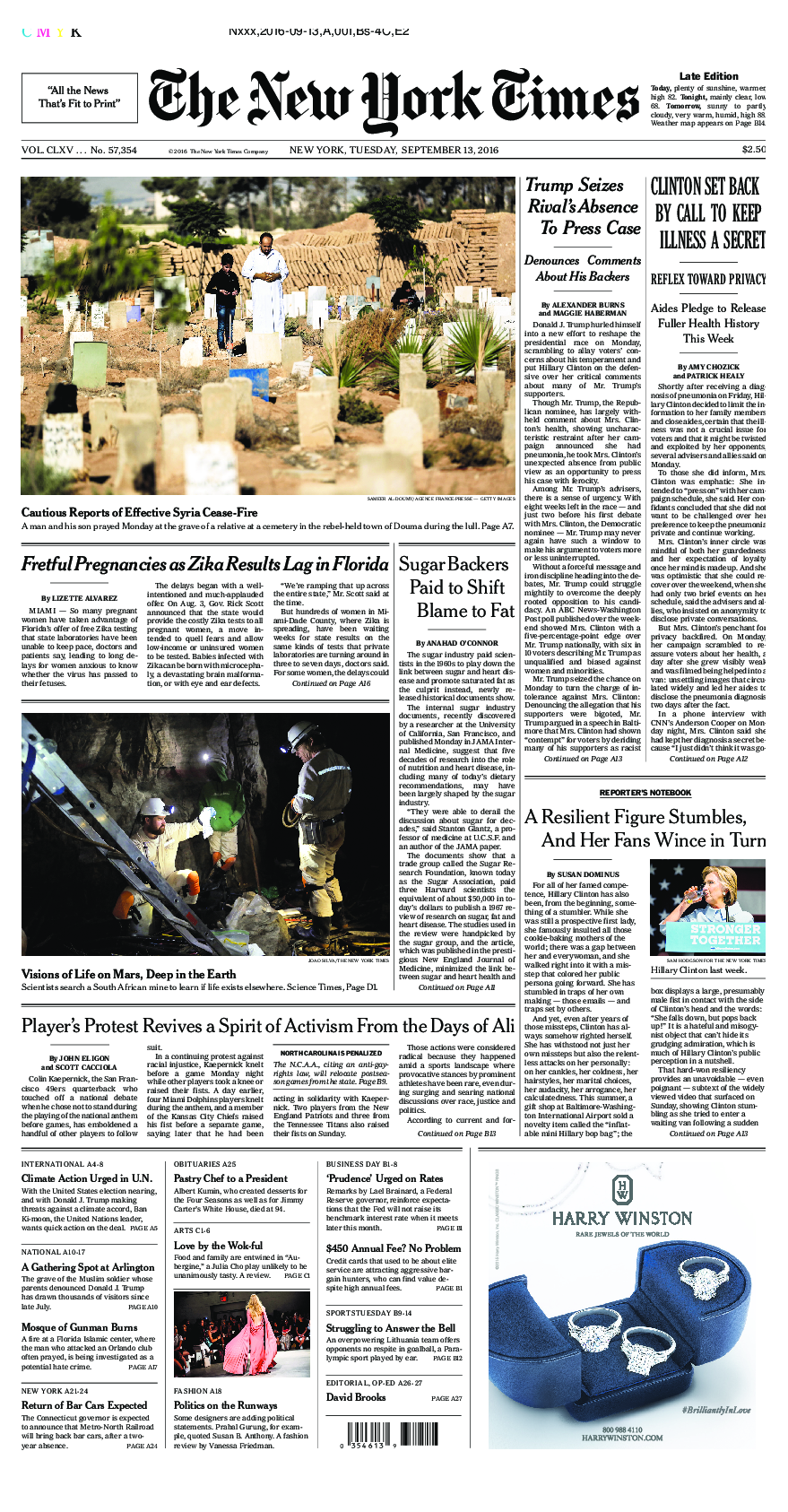 Prima-pagina-New-York-Times-del-2016-09-13