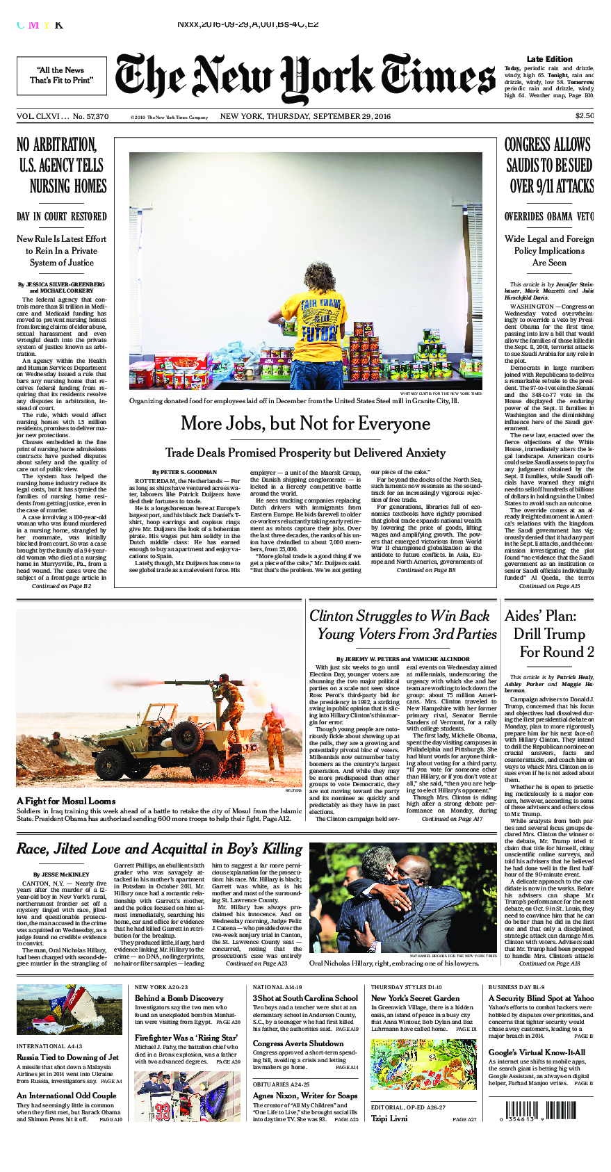 Prima-pagina-New-York-Times-del-2016-09-29