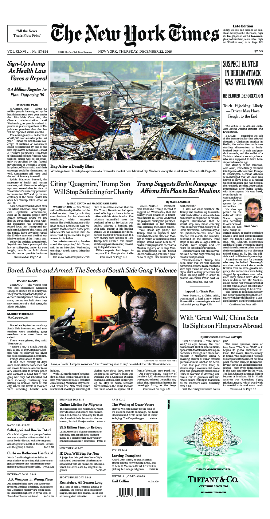 Prima-pagina-New-York-Times-del-2016-12-22