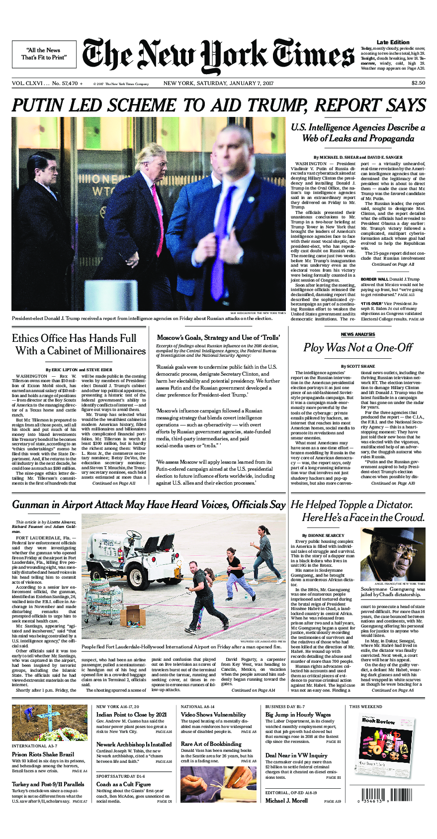 Prima-pagina-New-York-Times-del-2017-01-07