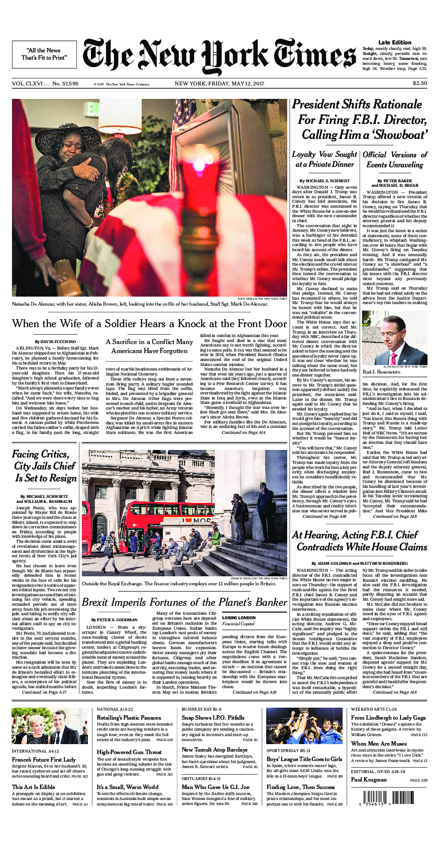 Prima-pagina-New-York-Times-del-2017-05-12