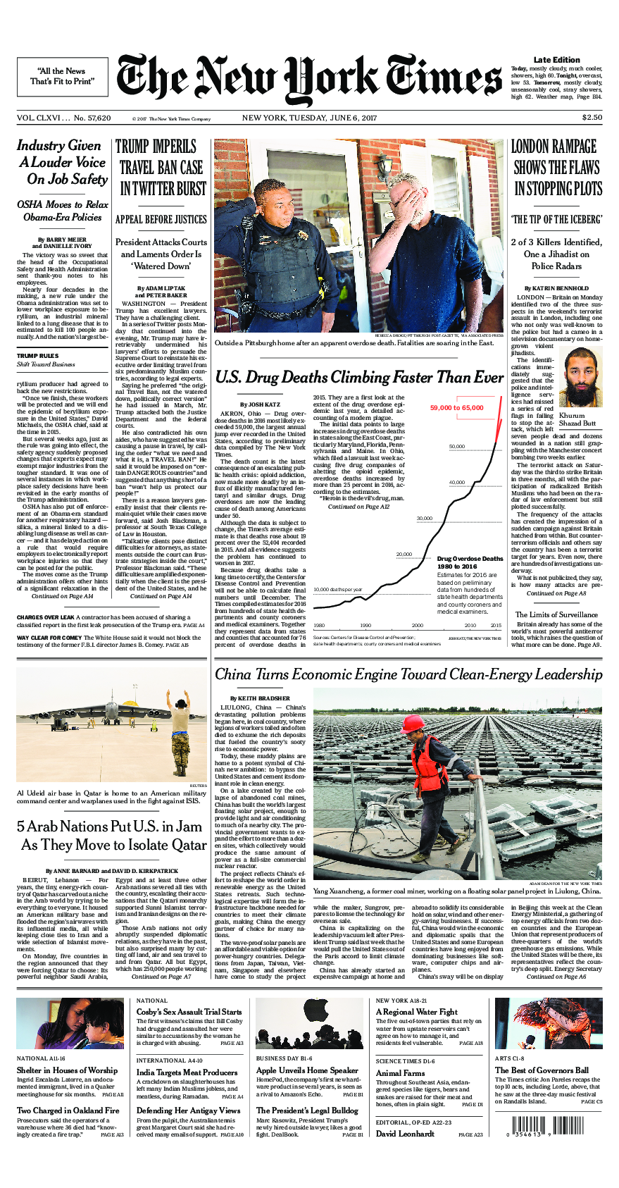 Prima-pagina-New-York-Times-del-2017-06-06